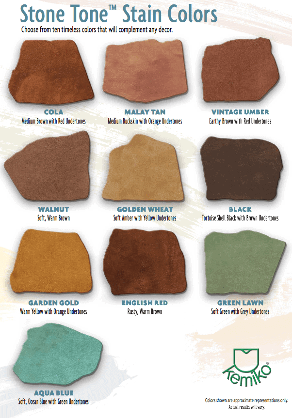 Eco Stain Color Chart