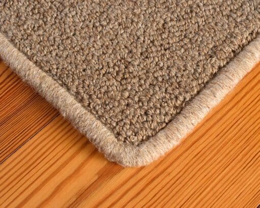Earth Weave Dolomite Rug in Tussock, finished edge