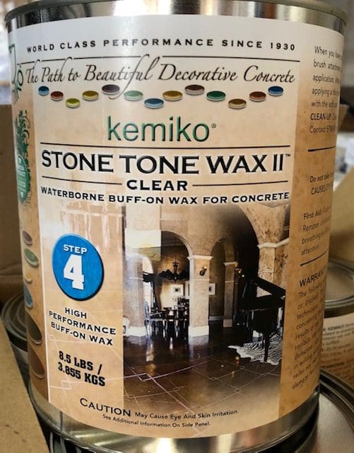 Kemiko Stone Tone Buff on Wax