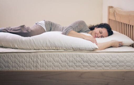 Savvy Rest Organic Kapok Body Pillow